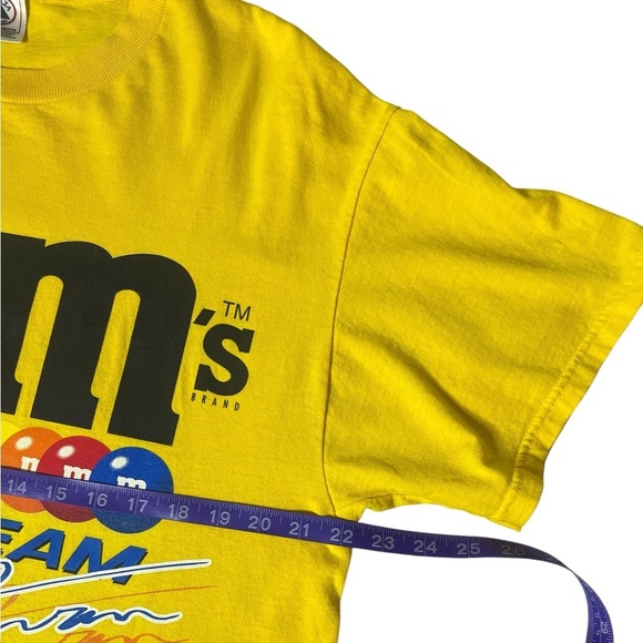 Vintage 1999 NASCAR M&M's Racing Team Ernie Irvan #36 T Shirt Y2K Collectible - Picture 5 of 12